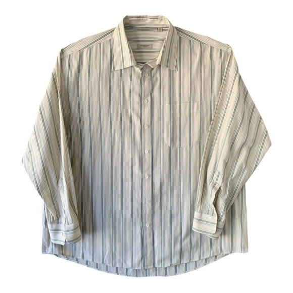 Burberry London Long-Sleeve Mens Button Down Shirt - Size XXL - Made in USA - Picture 1 of 5